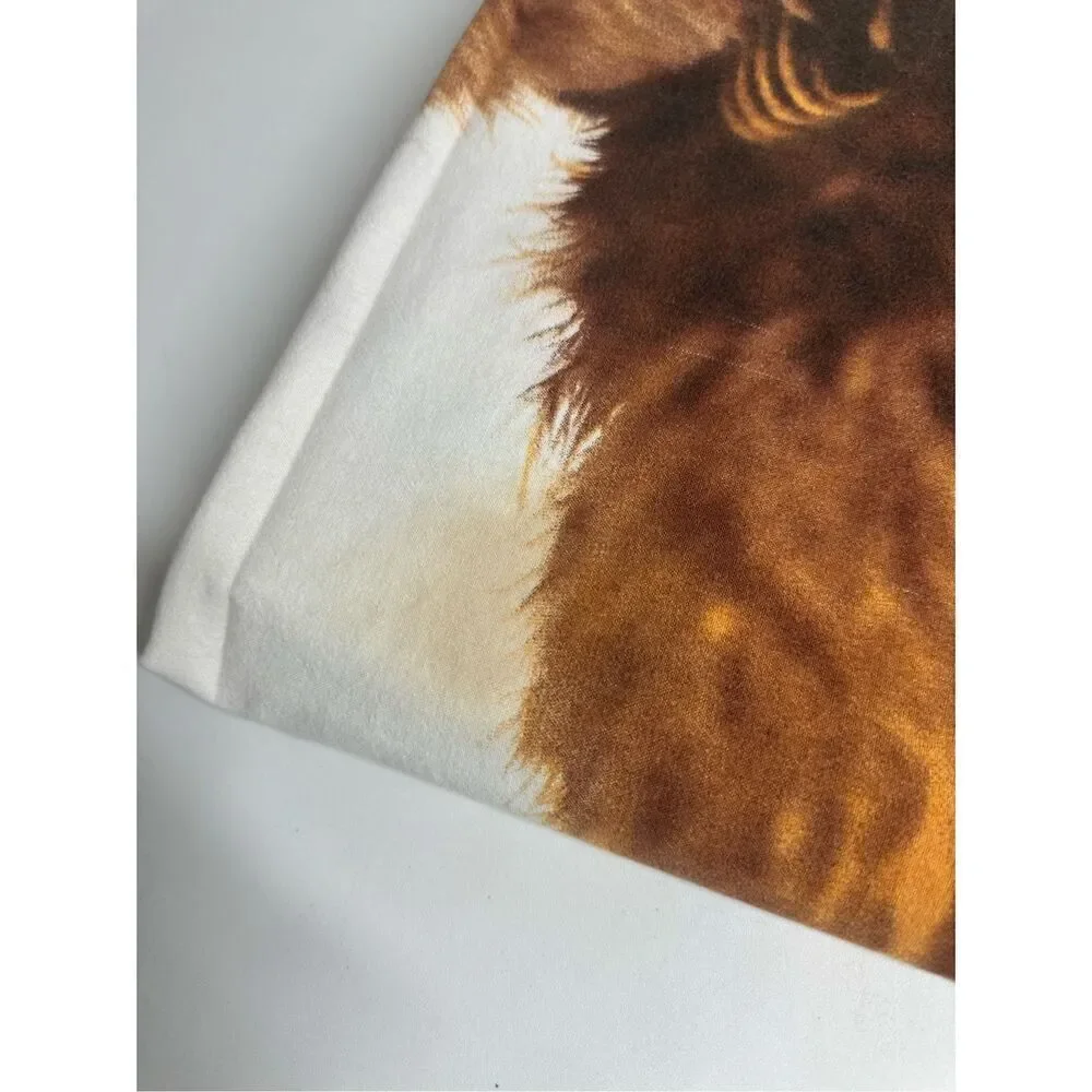 Vintage Rare Set  Duvet/Pillowcase Teddy Bear Print Cotton Made in Germany *Note